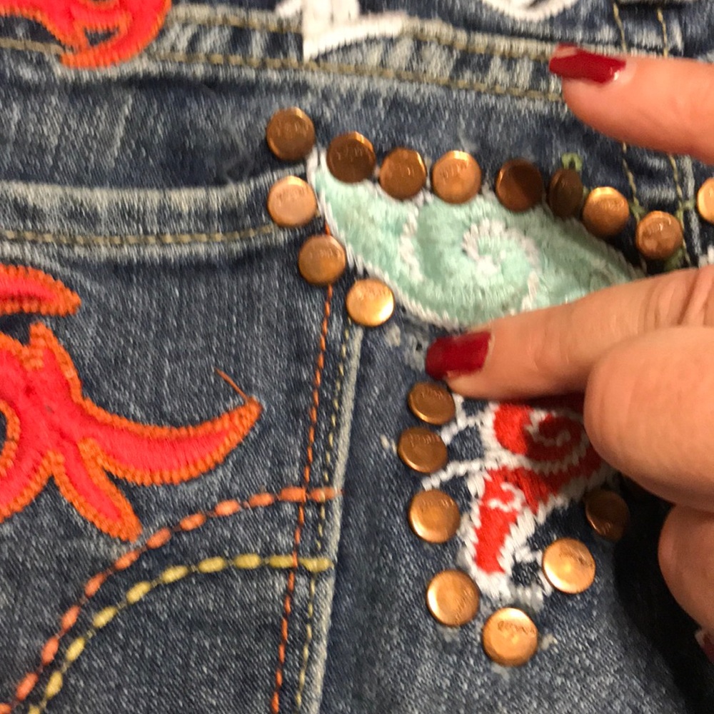 Jeans Love embroidered - Picture 7 of 7